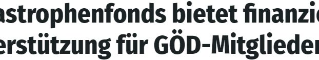 Katastrophenfonds ÖGB